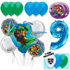 17pc Kit w/ Blue #9 Balloon