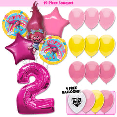 19pc Kit w/ Hot Pink #2 Balloon