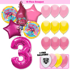 19pc Kit w/ Hot Pink #3 Balloon