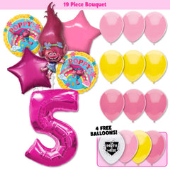 19pc Kit w/ Hot Pink #5 Balloon