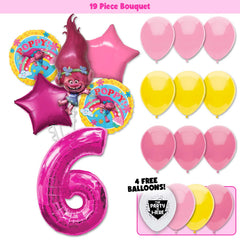 19pc Kit w/ Hot Pink #6 Balloon