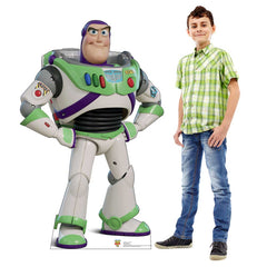 Toy Story Birthday Kit with 45 inch Buzz Lightyear Standup & Balloons