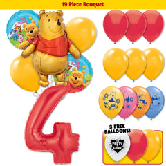 19pc Kit w/ Red #4 Balloon