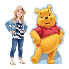 Winnie the Pooh Birthday Kit with 40 inch Pooh Bear Standup & Balloons