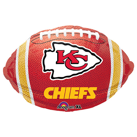 17" NFL Kansas City Chiefs Football Foil Balloon