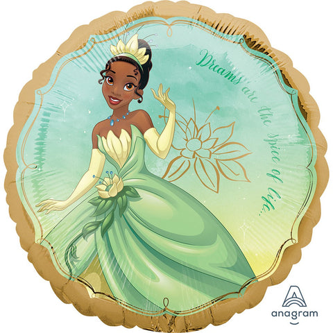 17" Princess and the Frog - Tiana Once Upon A Time Foil Balloon