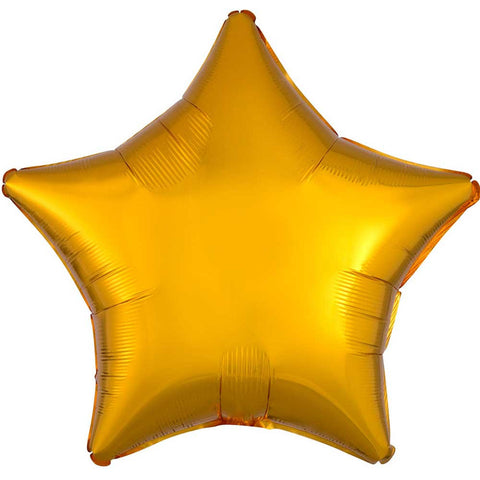 19" Star - Metallic Gold Foil Balloon