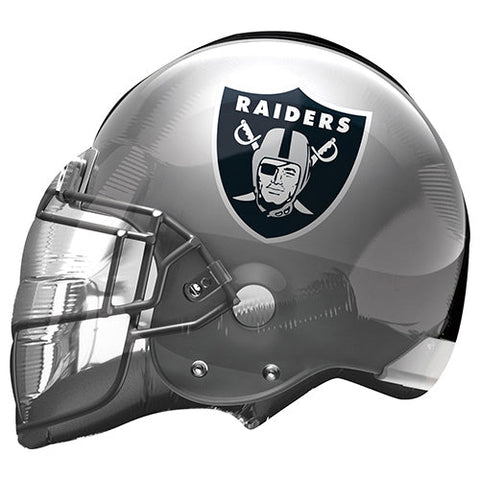 21" NFL Oakland Raiders Helmet Foil Balloon