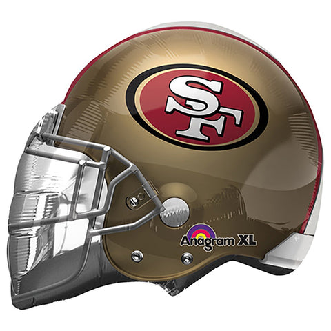 21" NFL San Francisco 49Ers Helmet Foil Balloon