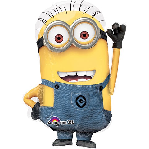 25" Minion Shape Supershape Foil Balloon