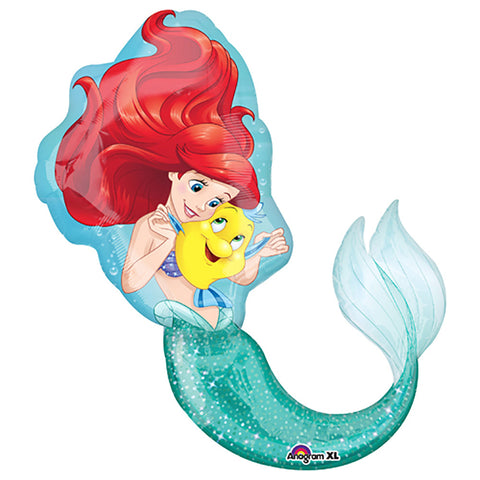 34" The Little Mermaid - Ariel Dream Big Foil Balloon