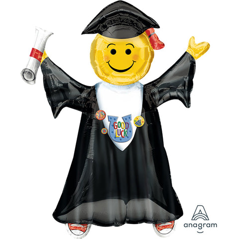 35" Jumping Grad Foil Balloon
