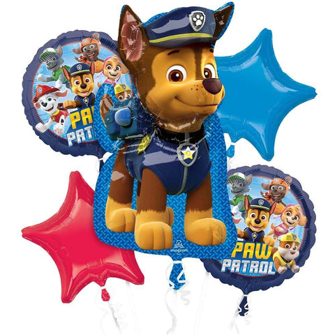 Paw Patrol Chase Foil Balloon Bouquet