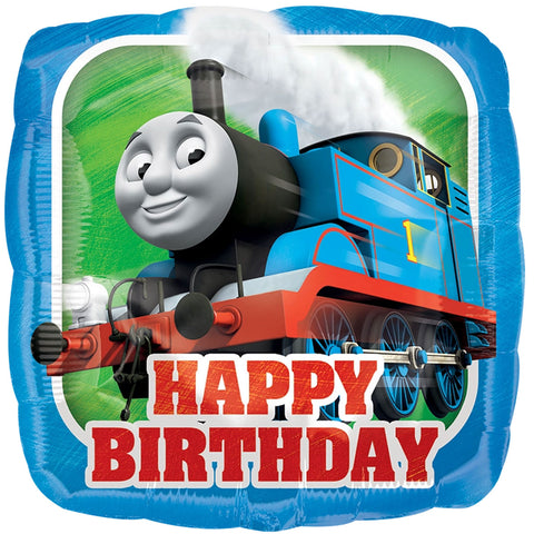 18" Thomas The Tank Engine Happy Birthday Foil Balloon