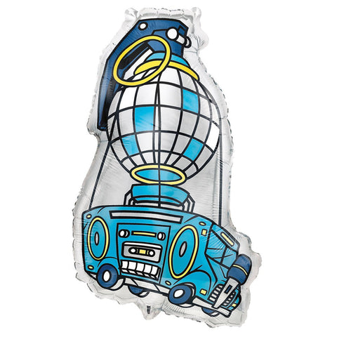 27" Fortnite Battle Bus Foil Balloon